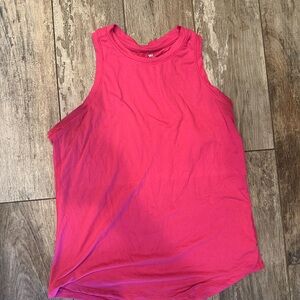 Vibrant Pink Sleeveless Top